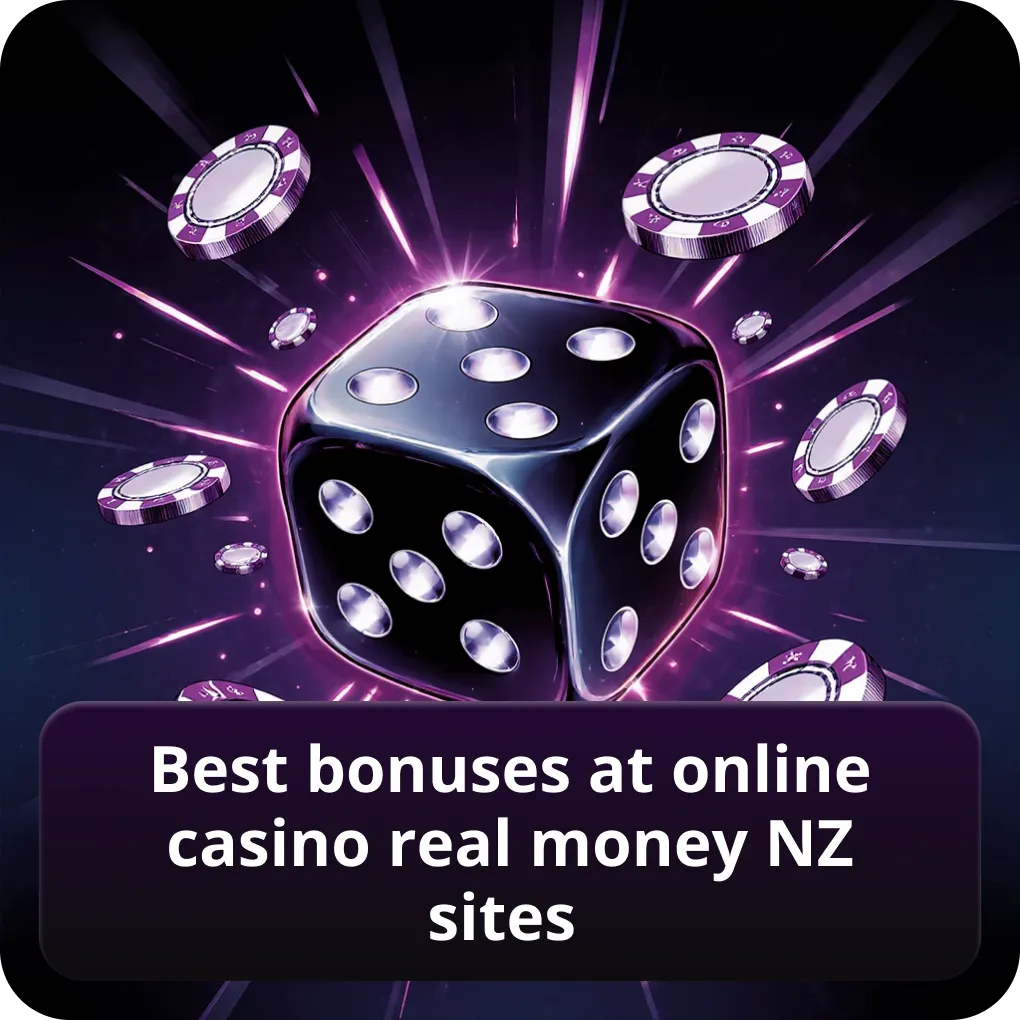 Best Bonuses at Online Casino Real Money NZ Sites