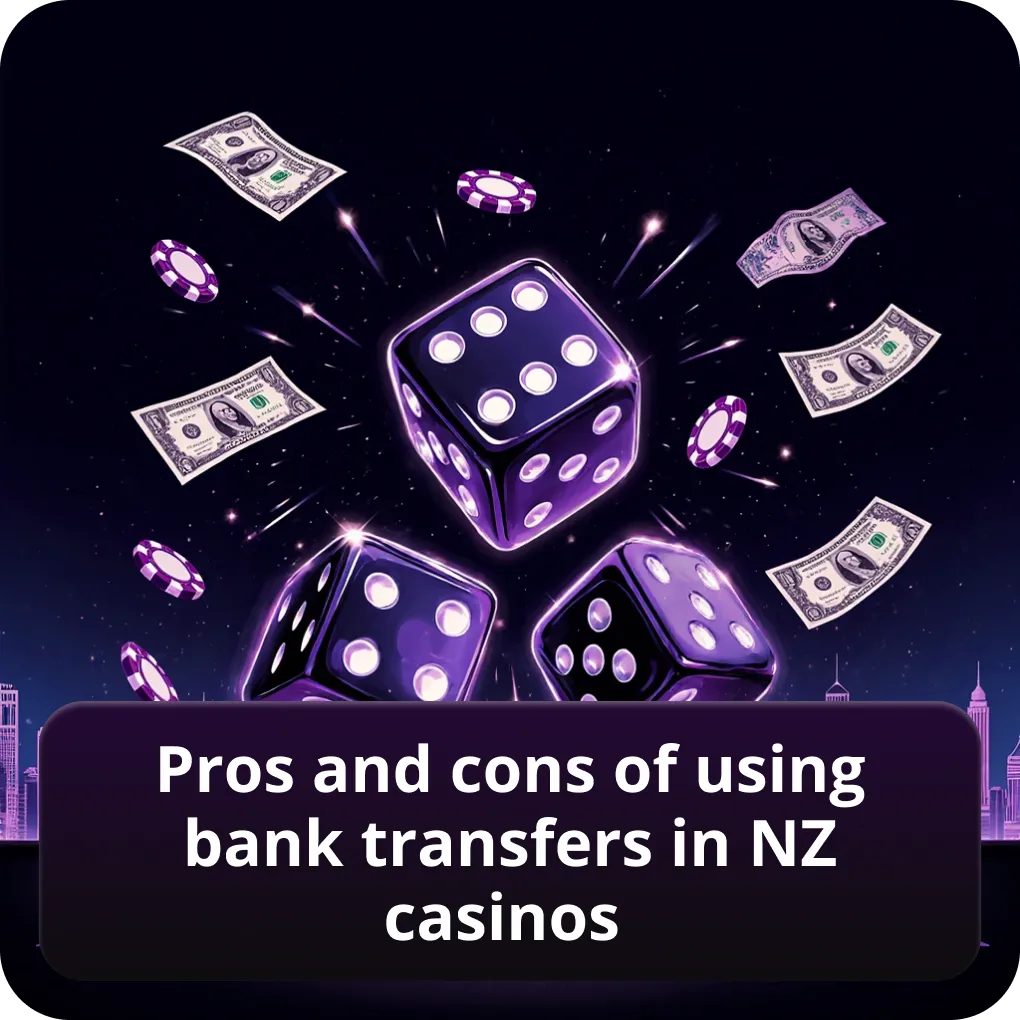 Pros and cons of using bank transfers in NZ casinos