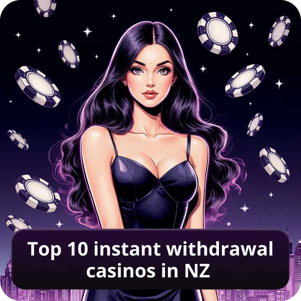 Top 10 instant withdrawal casinos in NZ